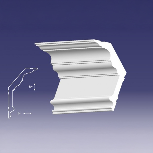 Bagheta-decorativa-de-colt-de-culoare-alba-DCE-37-dimensiune-h220-x-l115-lungime-2ml Bagheta decorativa de colt de culoare alba, DCE-37, dimensiune h=220 x l=115, lungime 2ml - imagine 1