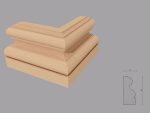 Baza pentru pilastru M009 dimensiuni 300x50x260mm - imagine 3