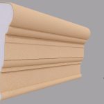 Brau decorativ de exterior M010 dimensiuni 250x66x2000mm