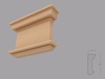 Capitel pentru pilastru M024  dimensiuni 250x100x260mm